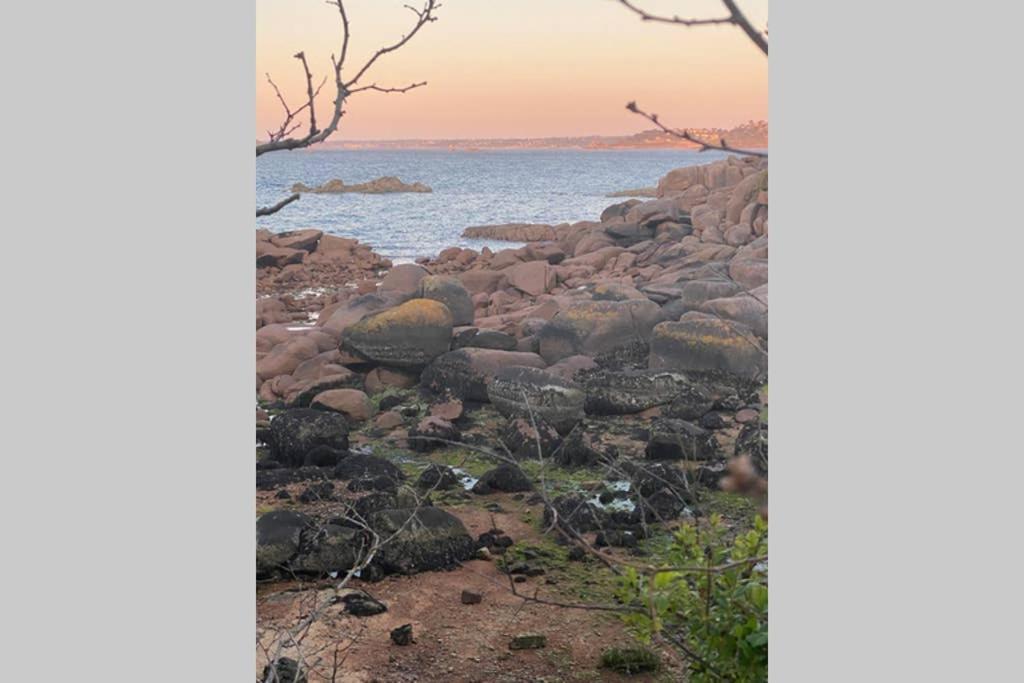 Maison Cote De Granit Rose Avec Spa Perros-Guirec Exteriér fotografie